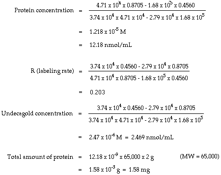 Undecagold-haem calculation (4k)